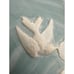 Vintage Genuine Incolay Stone Floral Birds Large Jewelry Box Handcrafted USA