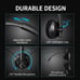 USB Headset with Noise Cancelling Microphone, for PC Laptop - Wired Compute