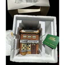 Department 56 Dickens Village Geo. Weeton Watchmaker 4247657 New! MIB!