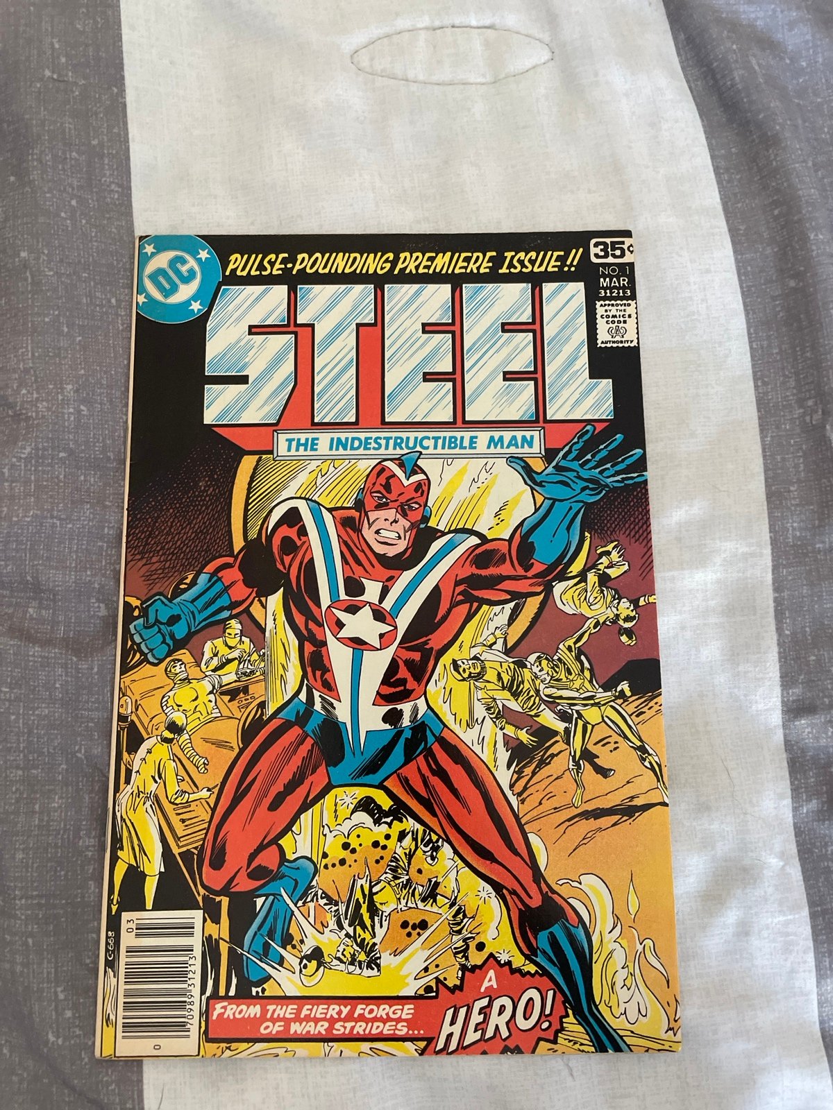 Steel, the Indestructible Man issue #1