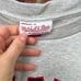 Nostalgia Co. Mitchell & Ness Gray and Red Miami Heat NBA Crewneck Sweatshirt