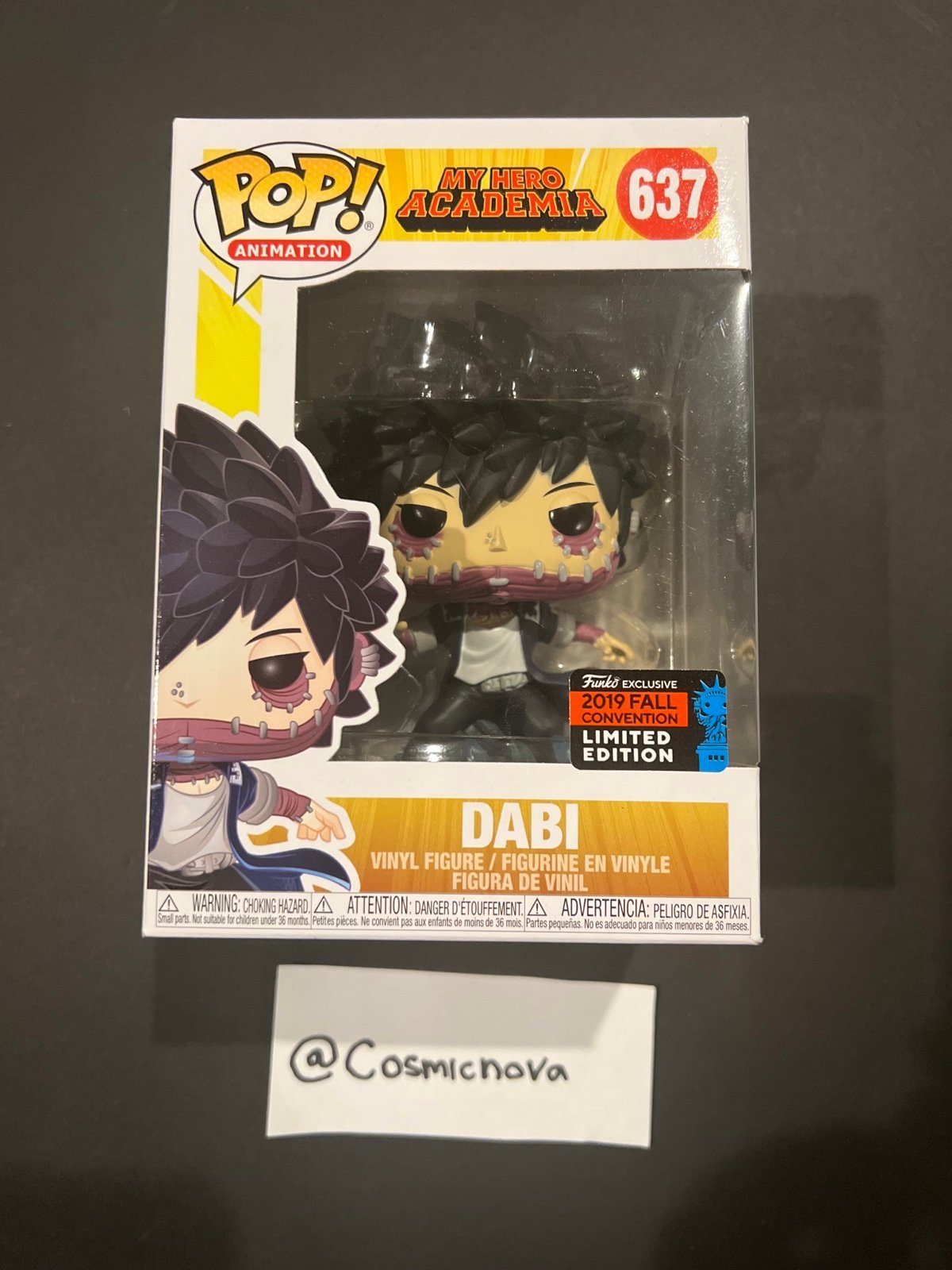 Funko Pop! My Hero Academia - Dabi 2019 NYCC Exclusive
