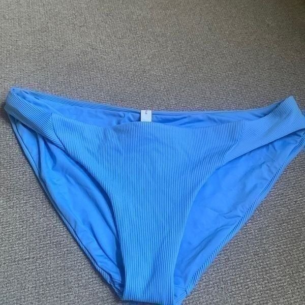 NWT Becca ribbed American fit bikini bottom size S