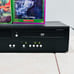 Sanyo DVD VCR Combo VHS Player Recorder Bundle w/ Remote AV Cables & 2 Movies