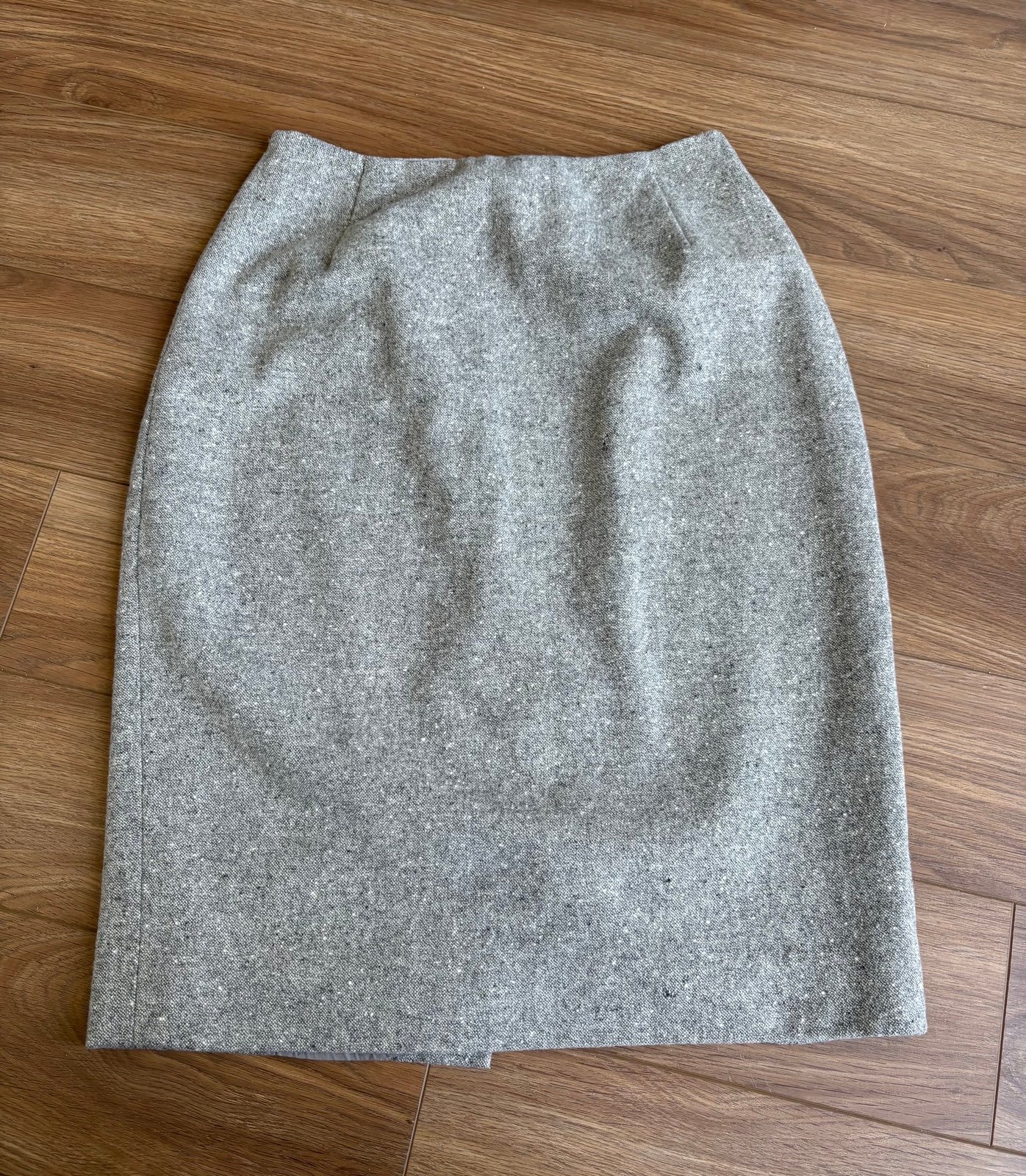 Vintage Authentic Michael Kors Women’s Wool Cashmere Skirt 6 Made In Italy EUC