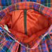 Vintage 80's Pop Mode Red Plaid Pencil Skirt
