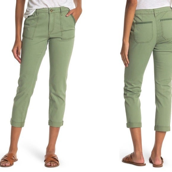 NWT Mauby Cuffed Straight Leg Pants S