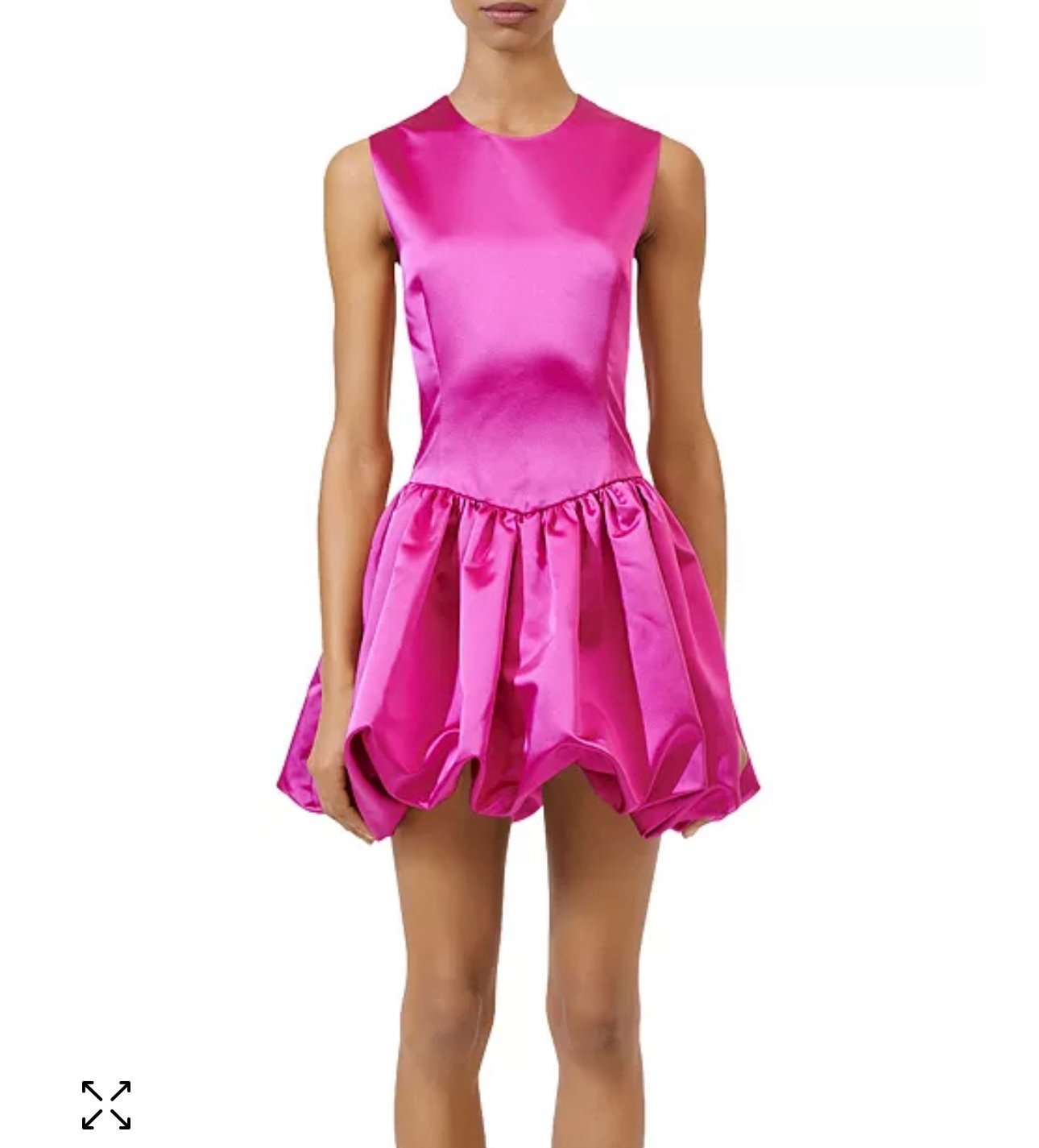 Maje pink bubble dress