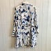 Yumi Kim Into The Wild Silk Blue Surfer Dress Large NWT
