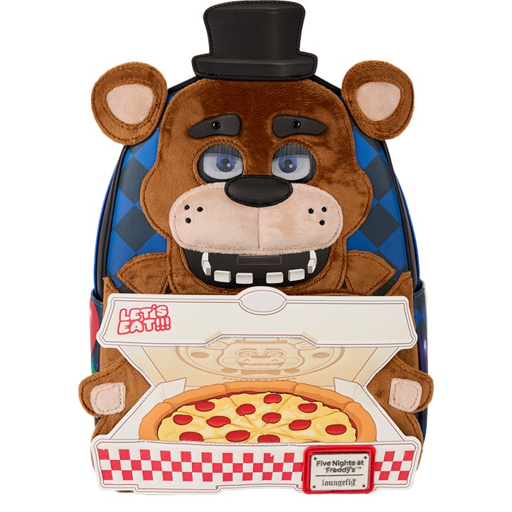 Five Nights at Freddy's Freddy Fazbear Plush Cosplay Lenticular Mini Backpack