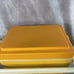 Vintage Thermos Sunpacker 11 Quart Cooler Yellow 7713 1970s Retro W Original Box