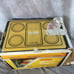 Vintage Thermos Sunpacker 11 Quart Cooler Yellow 7713 1970s Retro W Original Box