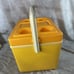 Vintage Thermos Sunpacker 11 Quart Cooler Yellow 7713 1970s Retro W Original Box