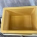 Vintage Thermos Sunpacker 11 Quart Cooler Yellow 7713 1970s Retro W Original Box