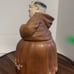 Vintage 1960s Friar monk thou shalt not steal cookie jar