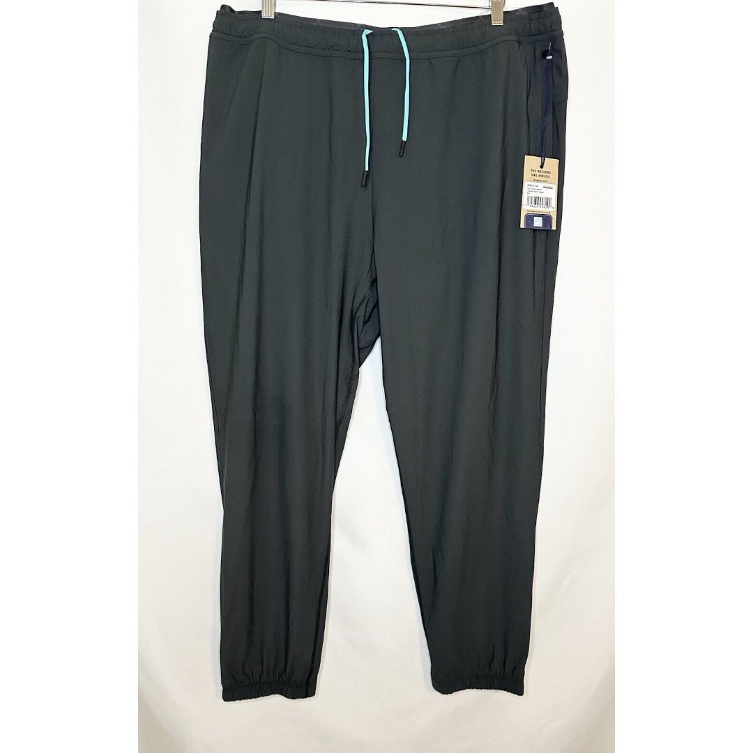 CHUBBIES Double Agents Ultimate Sport Jogger Black Lightweight Men's XXL*NEW*
