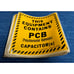 QTY 50 OSHA Vinyl Label Sticker Equipment Contains PCB Decal Brady 6 x 6 964A