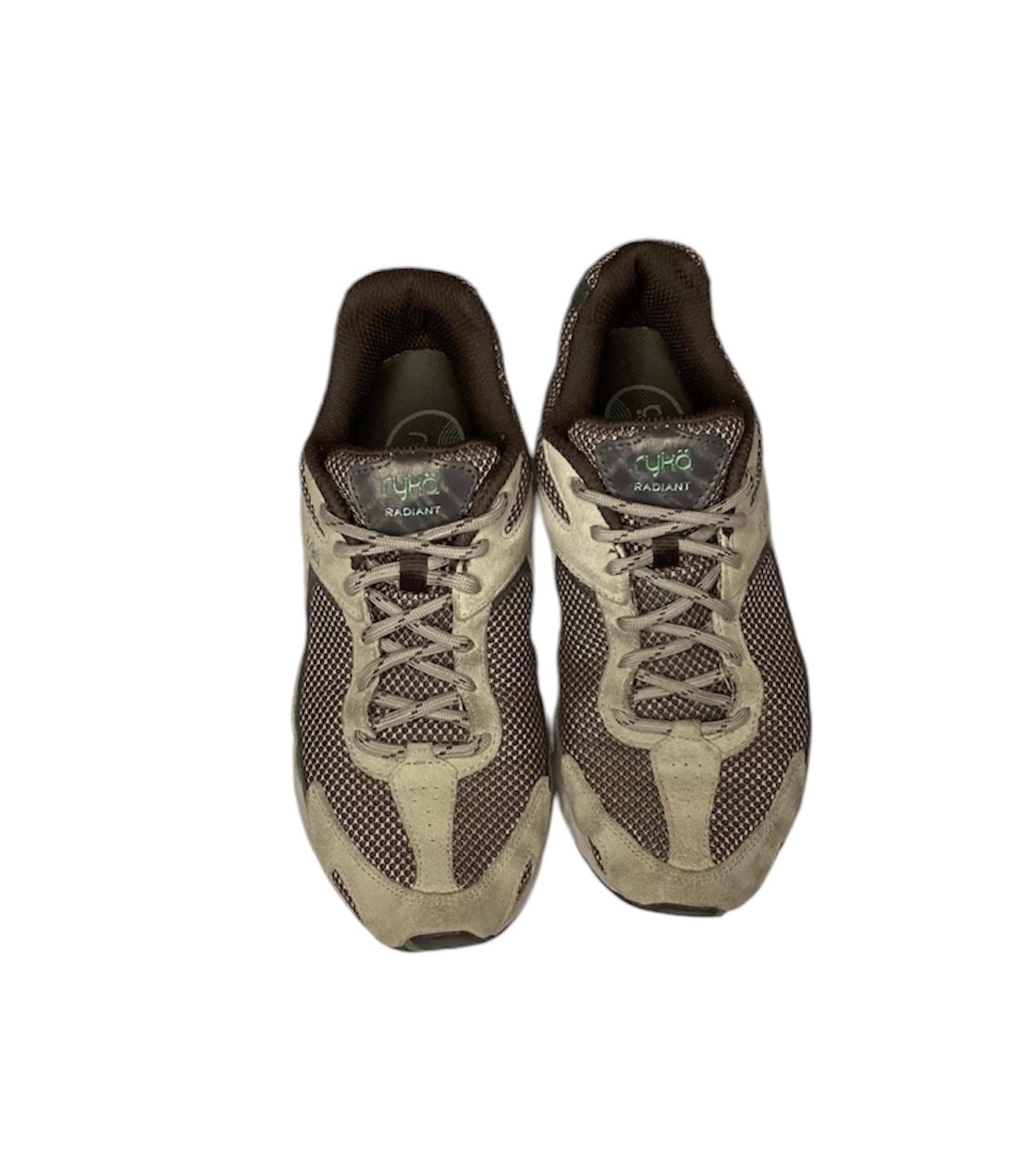 Ryka Radiant Ortholite Nitracel Women's 8M Brown Fitness Walking Shoes Sneakers