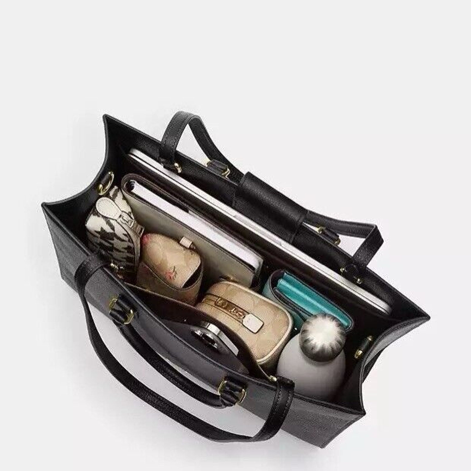 トートバッグ COACH Maggie Tote Bag In Blocked Signature Canvas  CY677 COACH® Outlet | Maggie Tote Bag In Blocked Signature Leather