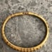 Trifari Gold Omega Choker Necklace