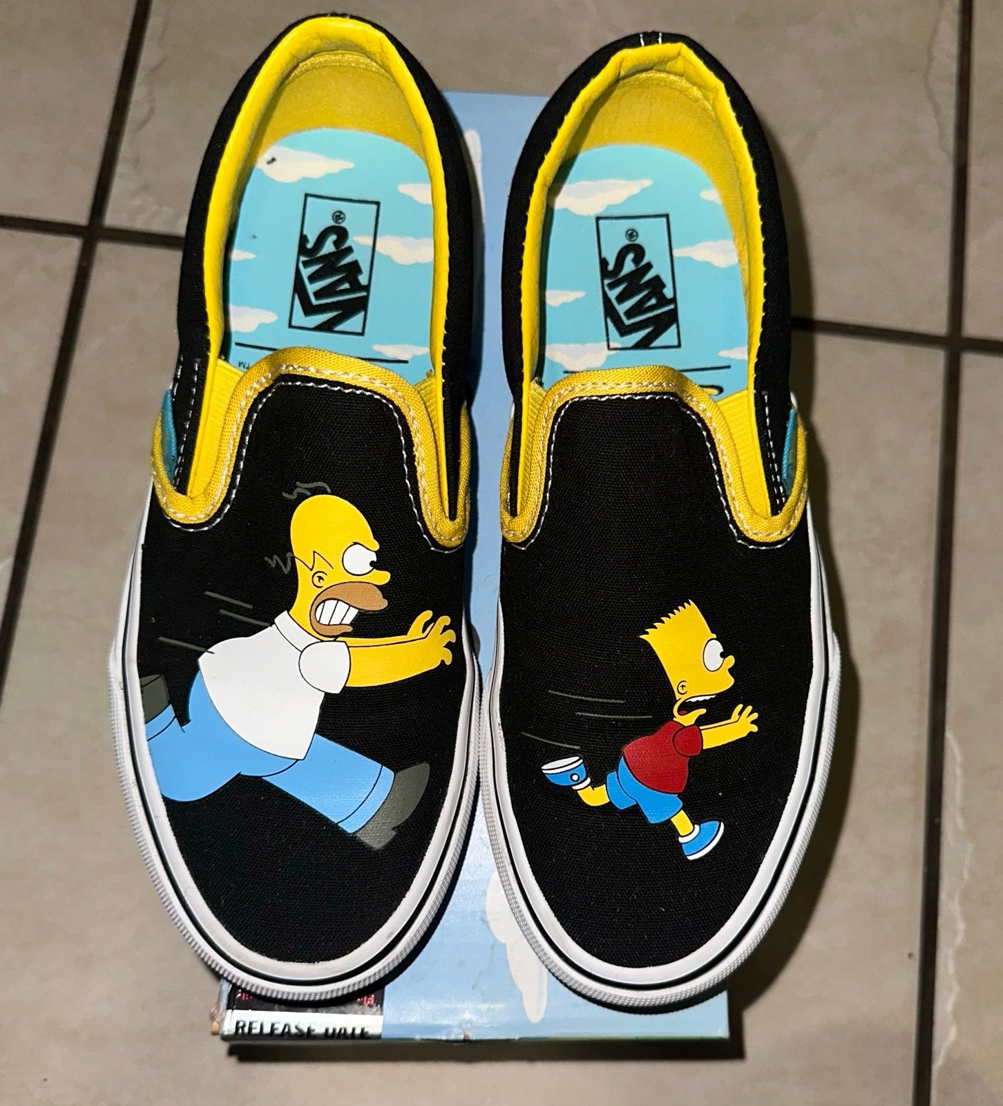 the simpsons vans