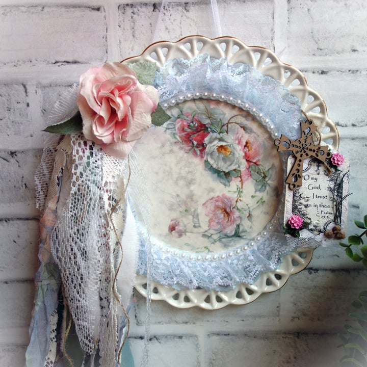 Shabby Chic Inspirational Plaque Torah Bible Verse Wall Decor Christian Gifts