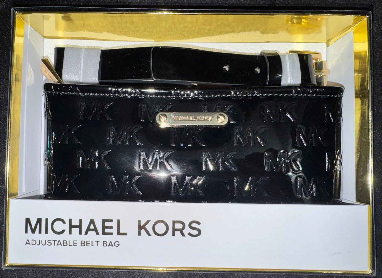 Michael Kors Adjustable Belt Bag L/XL Black