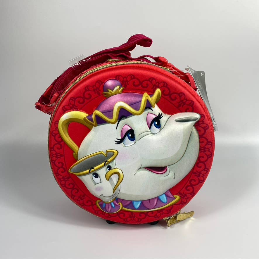 NWT Disney Store Authentic Beauty and the Beast Backpack and Lunch shops Bag Set