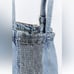 ZARA NWT WOMAN TRF DENIM CARGO JUMPSUIT BLUE | 8197/238 293/015