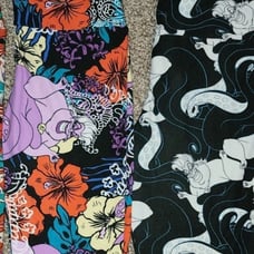 Lularoe OS little mermaid Ursula leggings