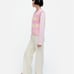 Marimekko Siete Maalis Patja Sweater Vest Size XL NWOT Pink Cream Stripe Brand