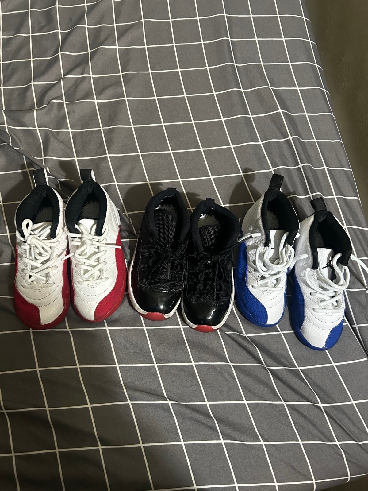 3 jordan toddler bundle size 10c sneakers for a extremely great deal!!!