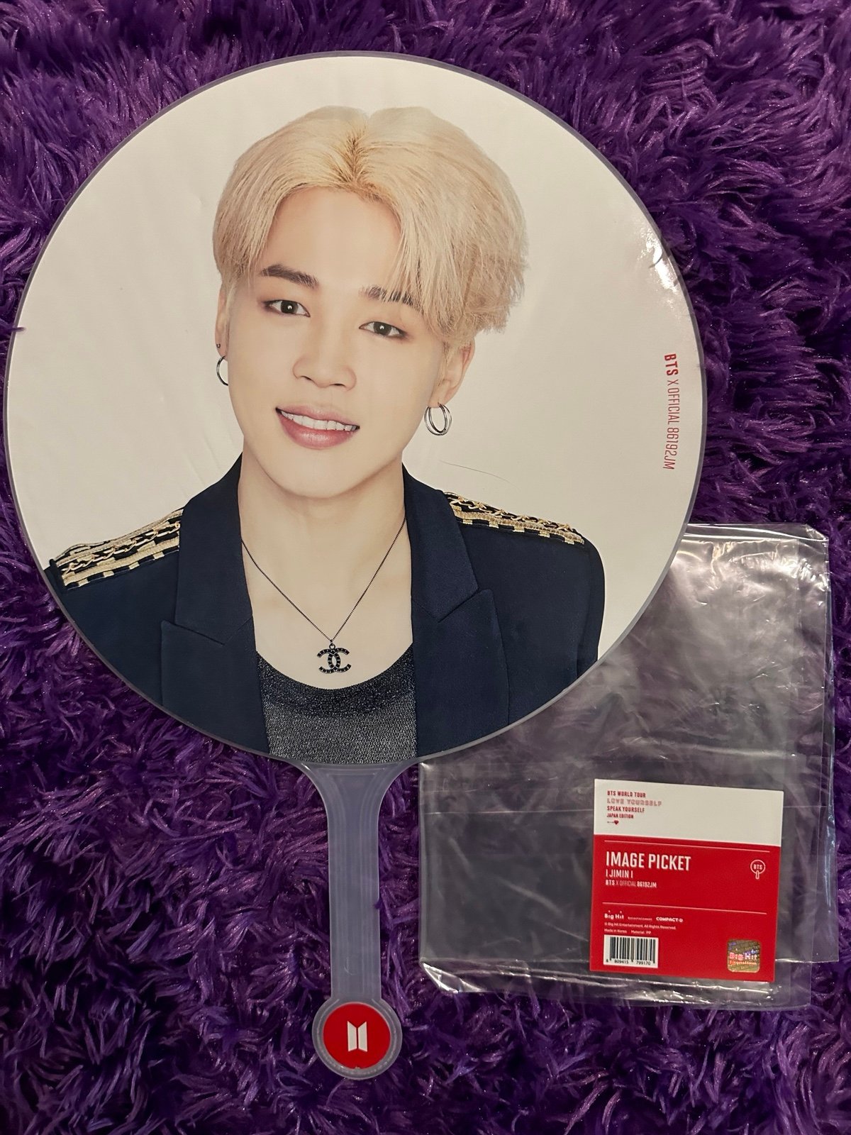 BTS Jimin Image Picket BTS World Tour Speak Yourself Japan Edition
