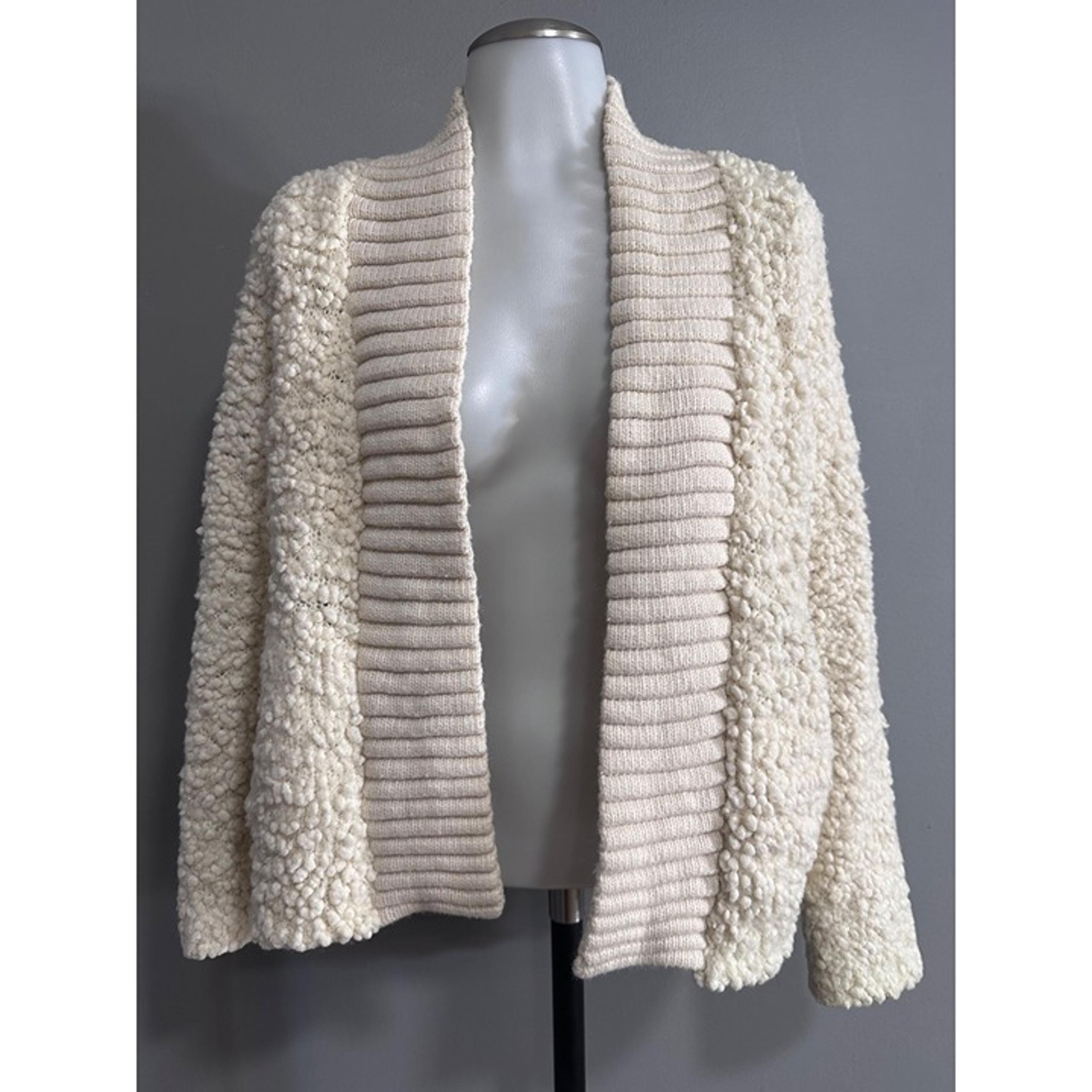 Anthropologie sleeping on snow wool & cashmere blend sweater cardigan XS