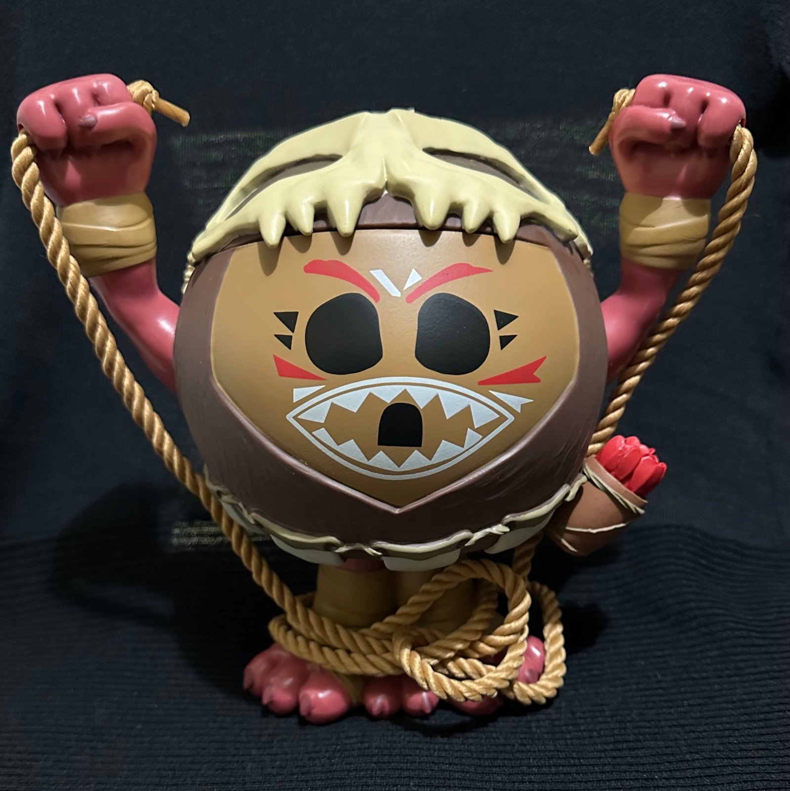 AMC Exclusive Moana 2 Kakamora Tiki Coconut cup with Lanyard New