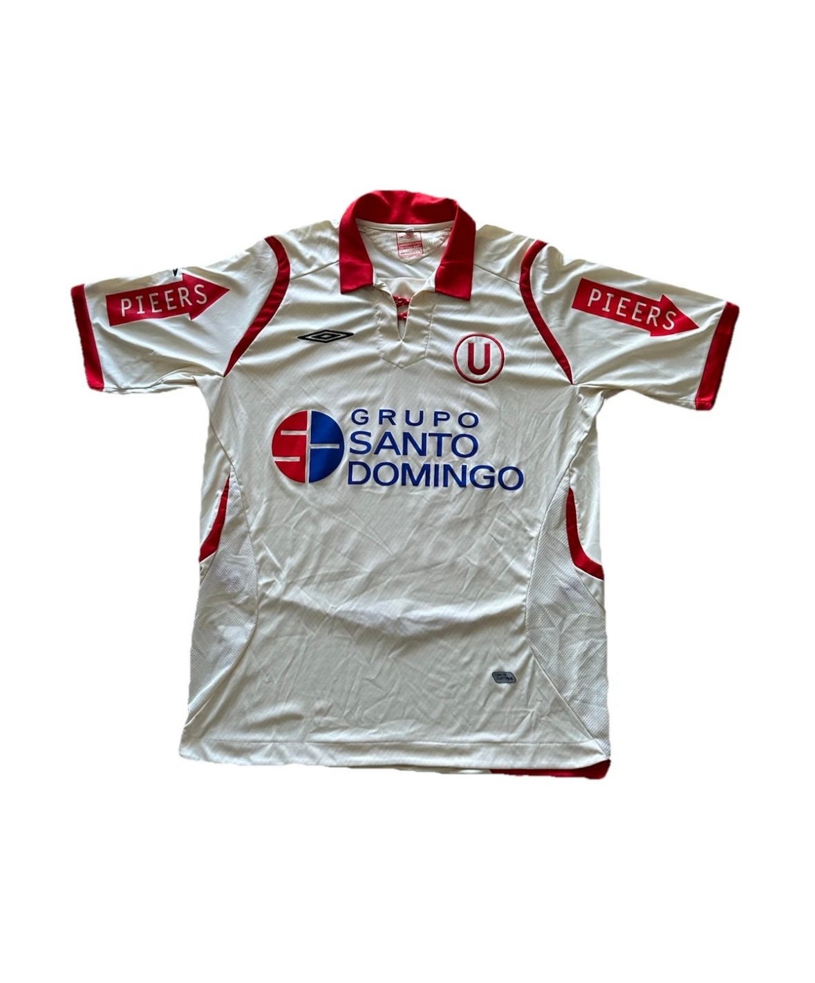 Universitario De Deportes Jersey Peru Umbro Football Vintage Size Large Graphic