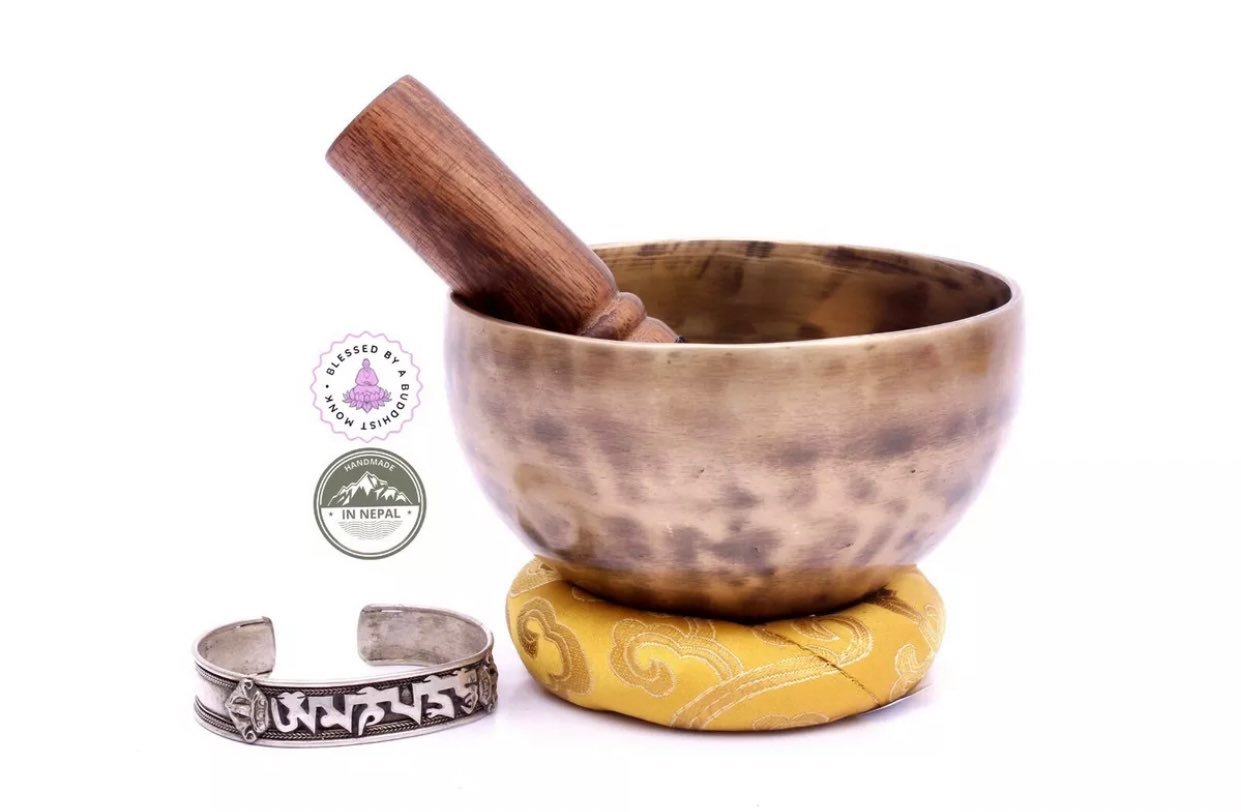 5 Hand made singing bowl