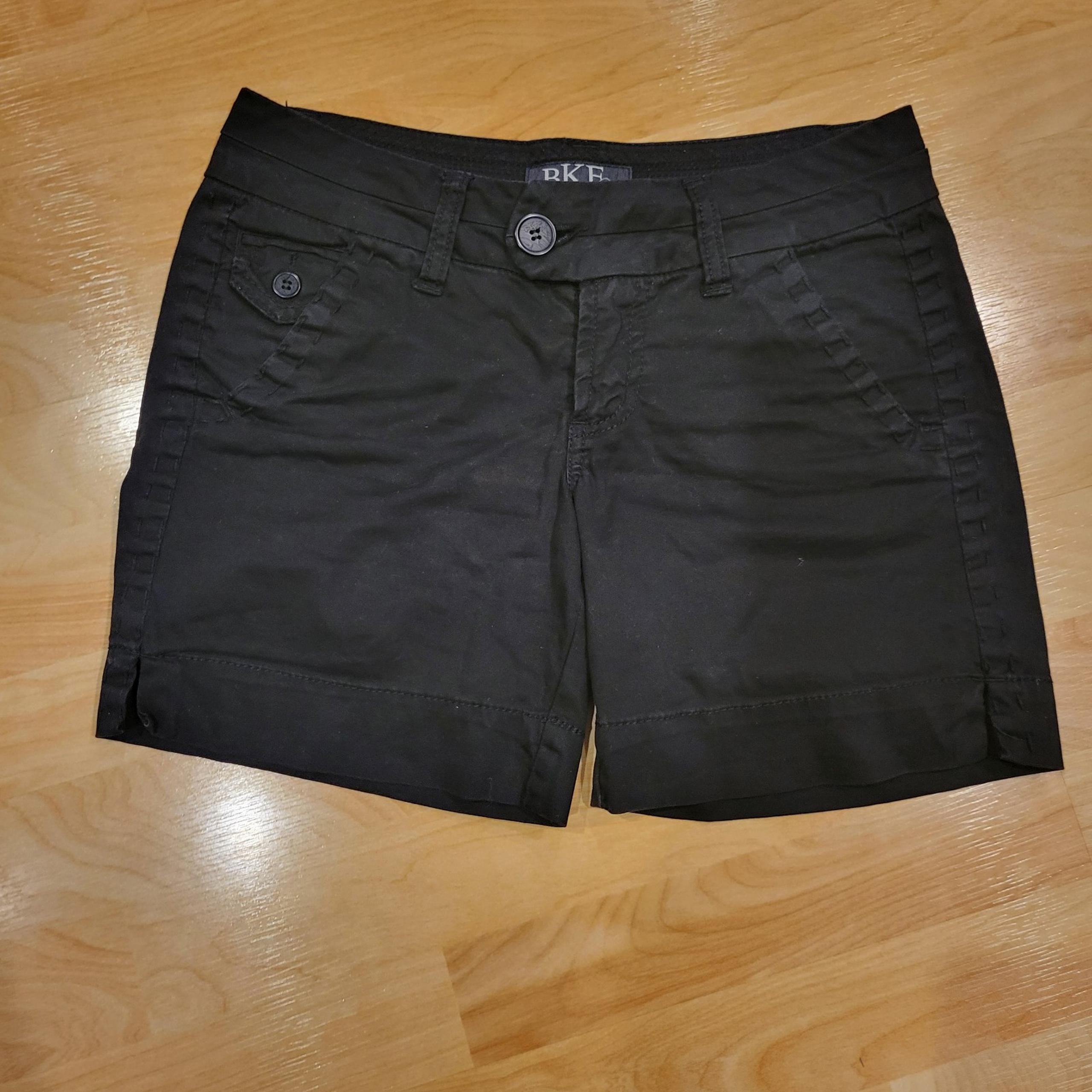 BKE Casuals Belle Black Shorts Size 27