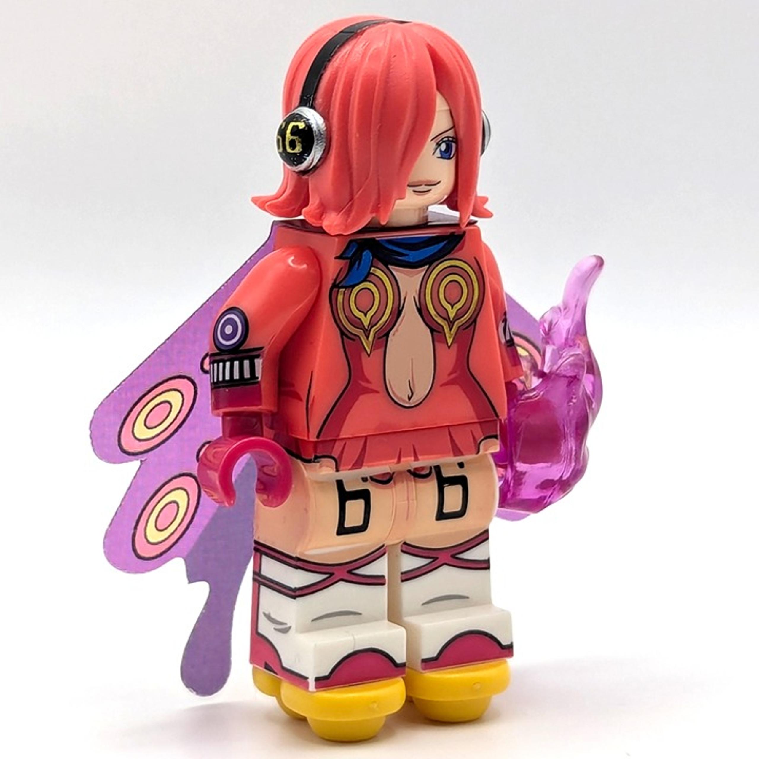 Vinsmoke Reiju Poison Pink (One Piece) Custom Building Blocks Minifigures