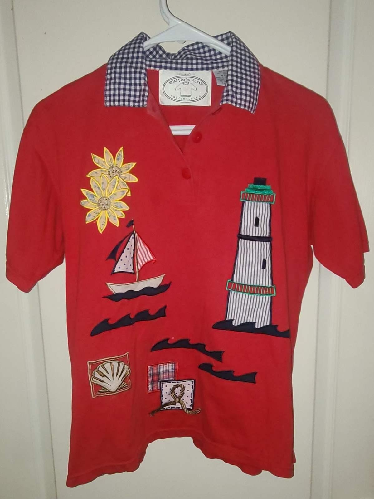 Vintage Eagle's Eye Collectibles polo shirt