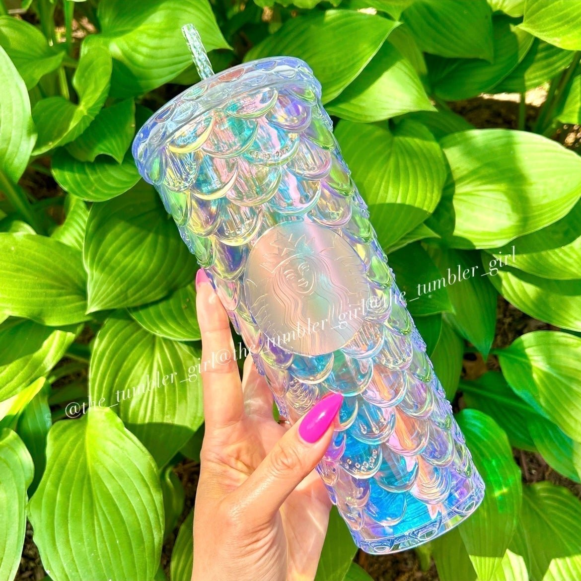 Starbucks China unicorn translucent scales tumbler