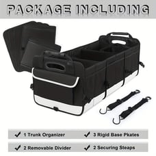 Car Trunk Storage Box, Wear-resistant, Large Capacity Storage Box, Car Finishing