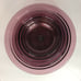 Vision Ware Pyrex 5 Piece Set Cranberry Colored Ribbed Casserole Bakeware, Clean