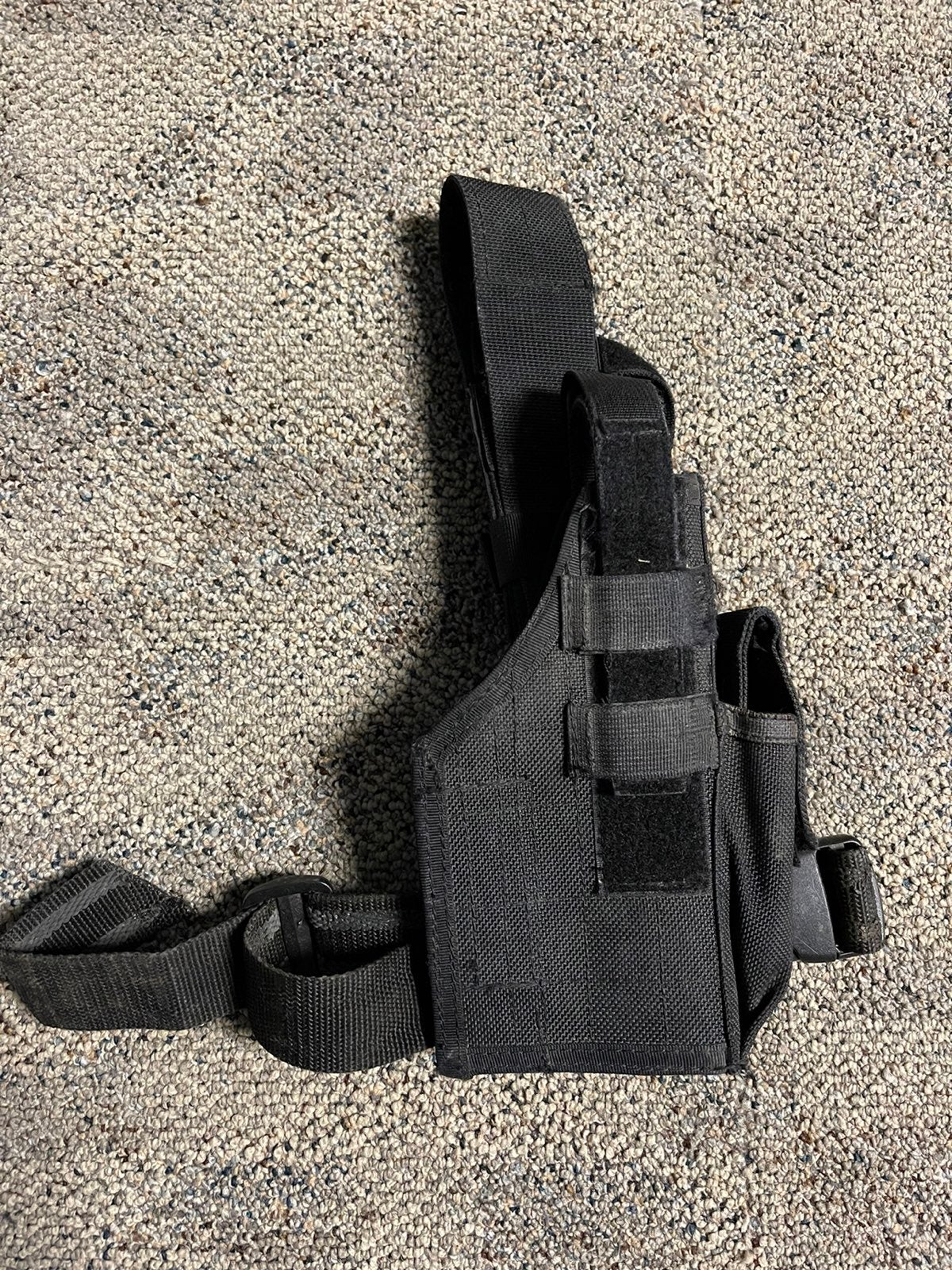 Blackhawk black drop leg holster