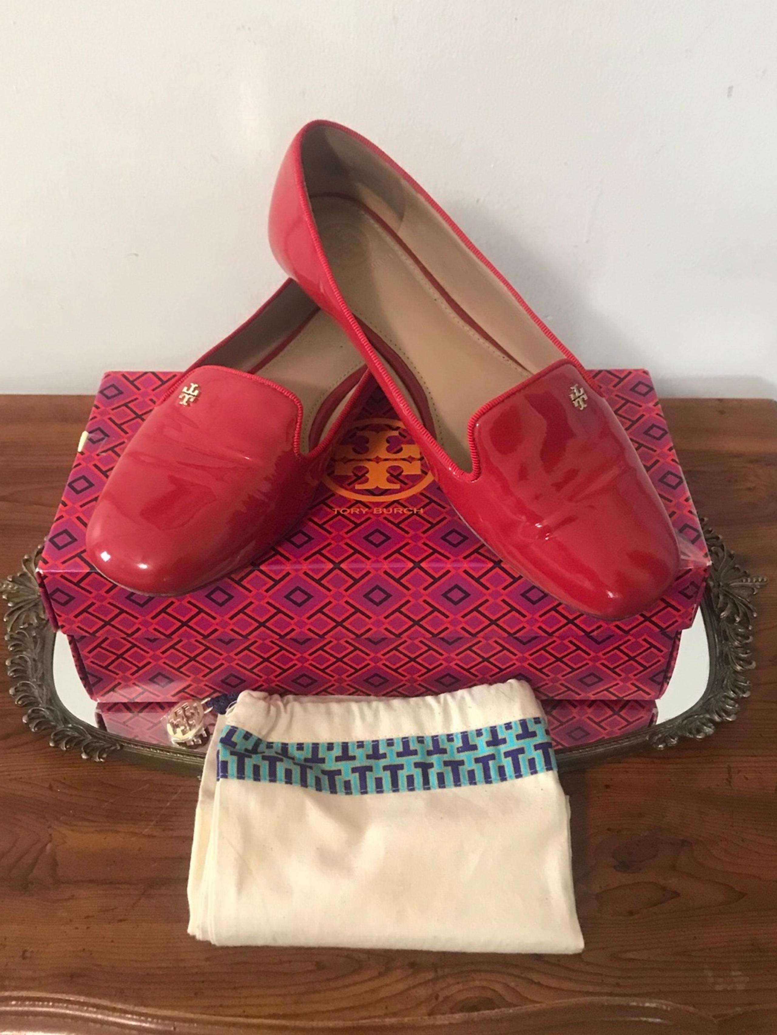 Ladies Tory Burch Red Women's Loafers