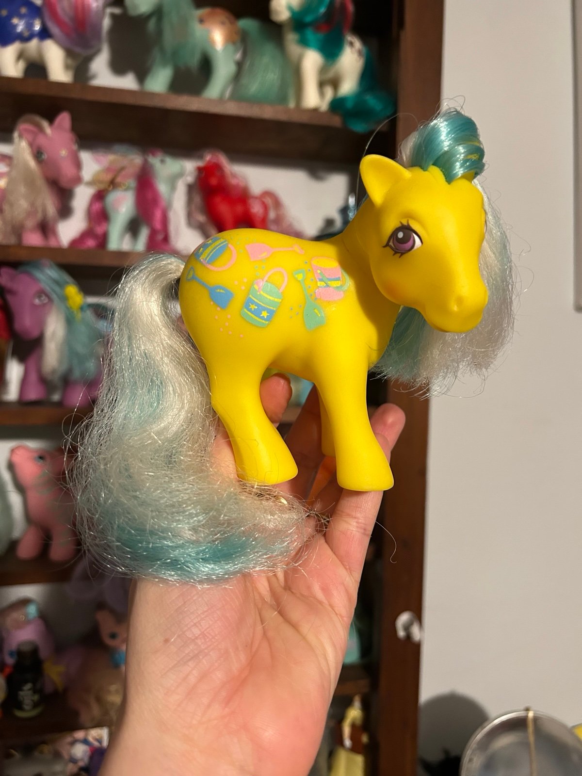 My Little Pony G1 sand digger vintage