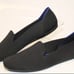 Rothy's The Loafer Black Solid Knit Fabric Slip On Casual Flats~Women’s US 7