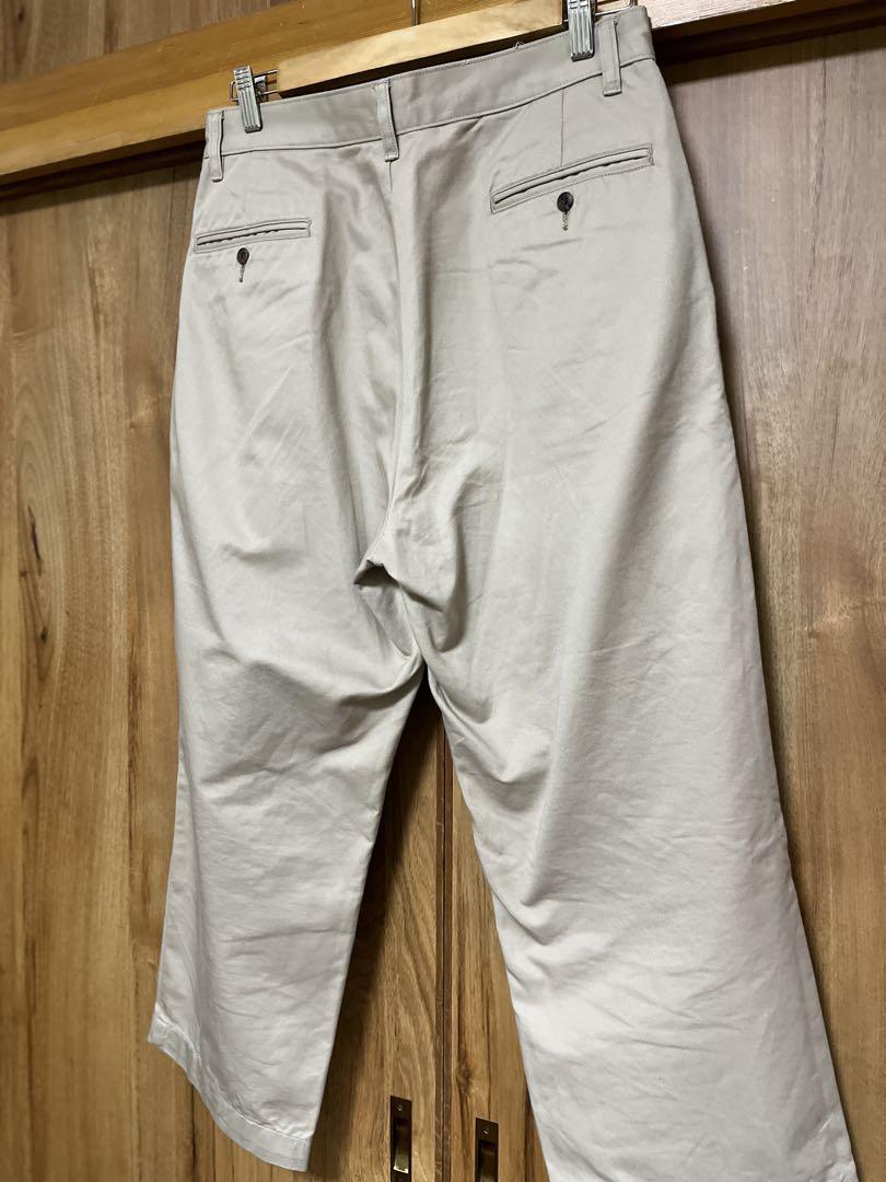 CIOTA 2 Tuck Chino Cloth Pants