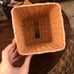 Vintage Pink Wicker Woven Tissue Box