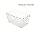 Transparent Tableware Organization Storage Box vjf3k